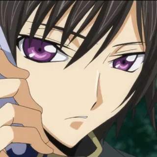 🥀 Lelouch Lamperouge Code Geass Anime, Personaggio, Lelouch, Code Geass, Manga, Lelouch Lamperouge whatsapp sticker