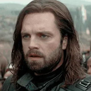 😐 Bucky Barnes Marvel Cinematic Universe Баки Барнс, Зимний Солдат, Себастиан Стэн, Marvel, MCU, супергерой, солдат, персонаж telegram sticker