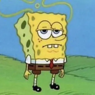 🌟 Spongebob Spongebob Squarepants Spongebob, cartoon, verveeld, personage, Nickelodeon telegram sticker