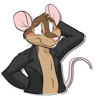 NicodemusRat by Jonas telegram stickers