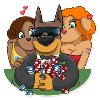 Dobie the Spy telegram stickers