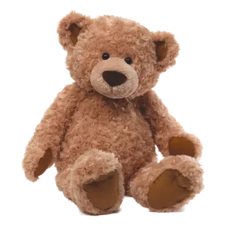 🧸 toy, teddy bear, plush, animal, brown telegram sticker