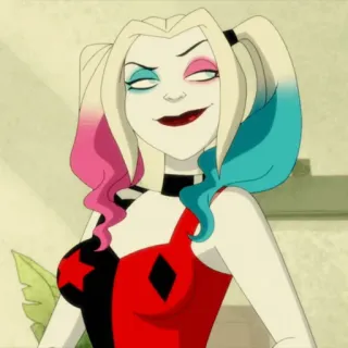 🎪 Harley Quinn 할리 퀸, DC 코믹스, 악당, 만화, 캐릭터 telegram sticker
