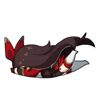 🪔 Amber Genshin Impact Anime, Spiel, Genshin Impact, Amber, Süß telegram sticker