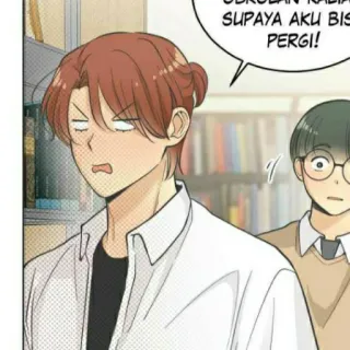 🎧 SUPAYA AKU BISA PERGI! anime, character, cartoon, man, male, indo telegram sticker