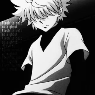 😶‍🌫️ Killua flesh is cold as a ghost flesh is cold as a ghost Flesh is cold as a ghost アニメ, 少年, 幽霊, 悲しい, キルア, Hunter x Hunter telegram sticker