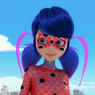 ☺️ Ladybug Miraculous: Tales of Ladybug & Cat Noir Ladybug, Miraculous, Cartoon, Superhero, Anime, Animation, Red whatsapp sticker