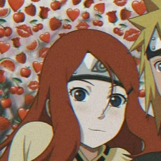 🎈 Kushina Uzumaki Naruto Аниме, Мультфильм, Наруто, Кушина Узумаки telegram sticker
