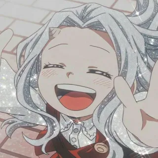 🌊 Eri My Hero Academia Eri, My Hero Academia, animé, manga, mignon, kawaii, personnage, fille telegram sticker