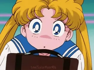 😯 Sailor Moon t.me/SailorMoon90s Anime, Sailor Moon, Anni '90, Cartoni animati, Manga, Personaggio telegram sticker