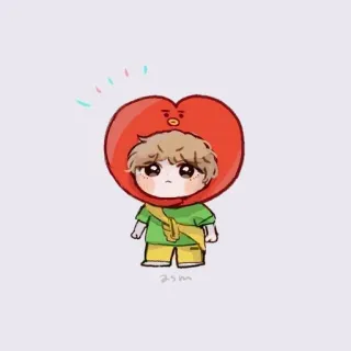 🌟 만화, 귀여운, 캐릭터, 팬아트, 일러스트 telegram sticker