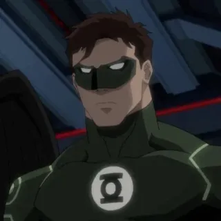 🧪 Green Lantern super-héros, bande dessinée, Green Lantern, DC Comics, Hal Jordan telegram sticker