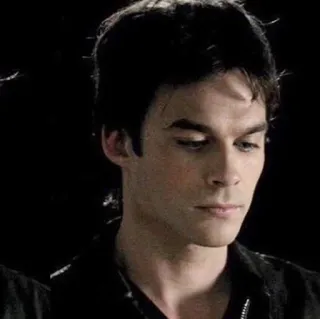 😞 Damon Salvatore The Vampire Diaries vampiro, serie TV, Damon, Salvatore, Ian Somerhalder telegram sticker
