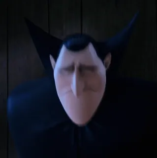 🧛‍♂ Dracula Hotel Transylvania ドラキュラ, 吸血鬼, ホテル・トランシルバニア, モンスター, アニメ, 漫画, 映画キャラクター telegram sticker