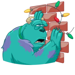 Monsters Inc. | @Premium_Emojis_Telegram telegram stickers