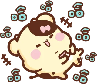 😂 cute, kawaii, animal, happy, cartoon, animated, chibi telegram sticker