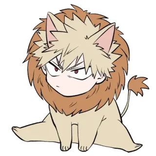 (@Tengen) Bakugou Katsuki whatsapp stickers