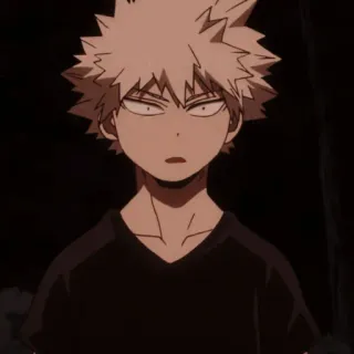 🧚 Katsuki Bakugo My Hero Academia Anime, Manga, Personaje, Katsuki Bakugo, My Hero Academia whatsapp sticker