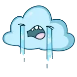 Облачко :: @stickroom telegram stickers