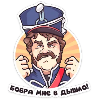 Гусар ТНТ telegram stickers