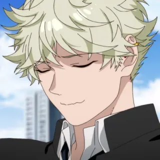 🔷 anime, man, boy, art telegram sticker