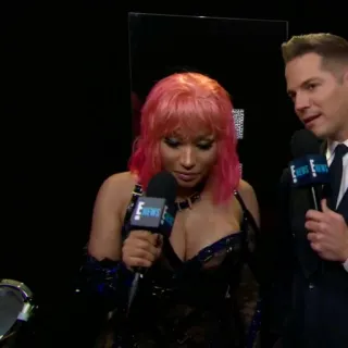 🍣 E NEWS nicki minaj, rappeur, e news, actualités, interview telegram sticker