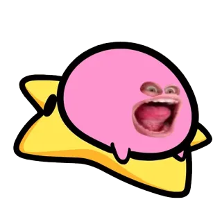 Kirb telegram stickers