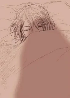 💤 睡眠, 寝る, ベッド, 人, リラックス telegram sticker