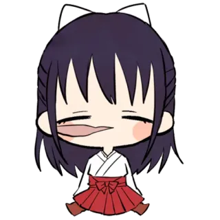 😴 Animé, Manga, Chibi, Dessin animé, Personnage, Mignon telegram sticker