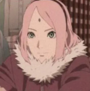 🌟 Sakura Haruno Naruto サクラ, 春野, ナルト, アニメ, マンガ, 忍者 telegram sticker