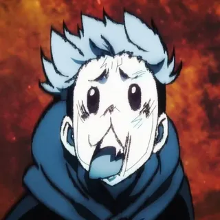 💥 anime, cartone animato, personaggio, espressione, manga telegram sticker