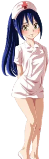 💉 Anime, Krankenschwester, Cartoon, Mädchen, Gesundheitswesen telegram sticker