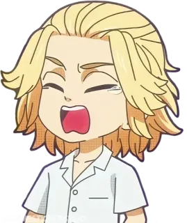Tokyo Revengers Chibi ➜ @AnimeStickersIndo telegram stickers