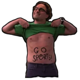 💪 GO SPORTS! deportes, gracioso, comedia telegram sticker