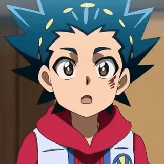 ⭐️ Valt Aoi Beyblade Burst Anime, Personnage, Dessin animé, Beyblade Burst, Valt Aoi telegram sticker