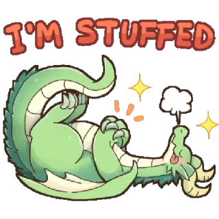 Mom Cat and Dragon Egg by Inuhiro whatsapp stickers