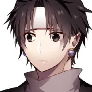 😗 anime, cartoon, character, illustration, portrait whatsapp sticker