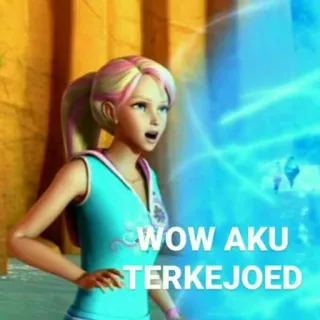 😆 WOW AKU TERKEJOED wow, aku, terkejut, ekspresi, terkejut telegram sticker