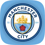 ⚽️ MANCHESTER CITY calcio, soccer, Manchester City, logo squadra, sport, club telegram sticker