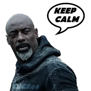 🙌 KEEP CALM calma, mantén la calma, cita telegram sticker