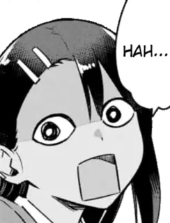 ◾️ HAH... Anime, Manga, Cartoon, Ausdruck, Charakter telegram sticker
