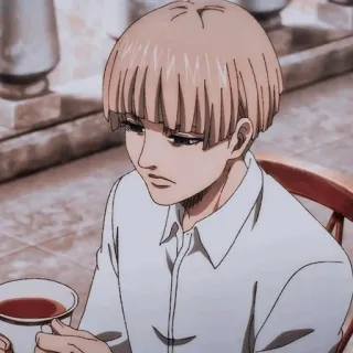 🗝 Yelena Attack on Titan anime, attack on titan, yelena, character, manga telegram sticker