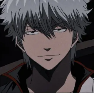🧊 Sakata Gintoki Gintama Anime, Manga, Personnage, Gintoki, Sakata Gintoki telegram sticker