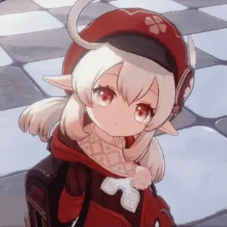😊 Klee Genshin Impact Klee, Genshin Impact, Anime, Videojuego, Personaje, Lindo, Chica whatsapp sticker