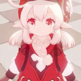 💗 Klee Genshin Impact 可莉, 原神, 动漫, 游戏, 可爱, 卡哇伊 telegram sticker
