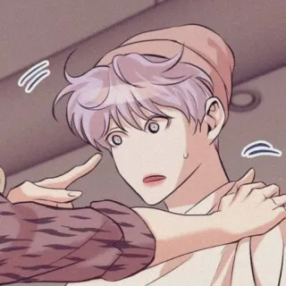 🐚 Anime, Mono, Chico, Manhwa, Dibujos animados, Coreano telegram sticker