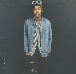 😒 Wiz Khalifa rapper, music, celebrity, smoking, marijuana telegram sticker