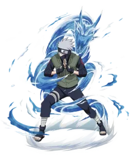 🥷 Kakashi Naruto Kakashi, anime, ninja, Naruto, manga, character, cartoon telegram sticker