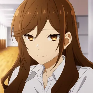 🙁 Hori Kyouko Horimiya 애니메이션, 호리미야, 호리 쿄코, 캐릭터, 만화 telegram sticker