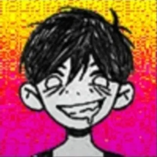 🥴 อนิเมะ, น่ากลัว, ใบหน้า, ภาพวาด, น่าขนลุก telegram sticker